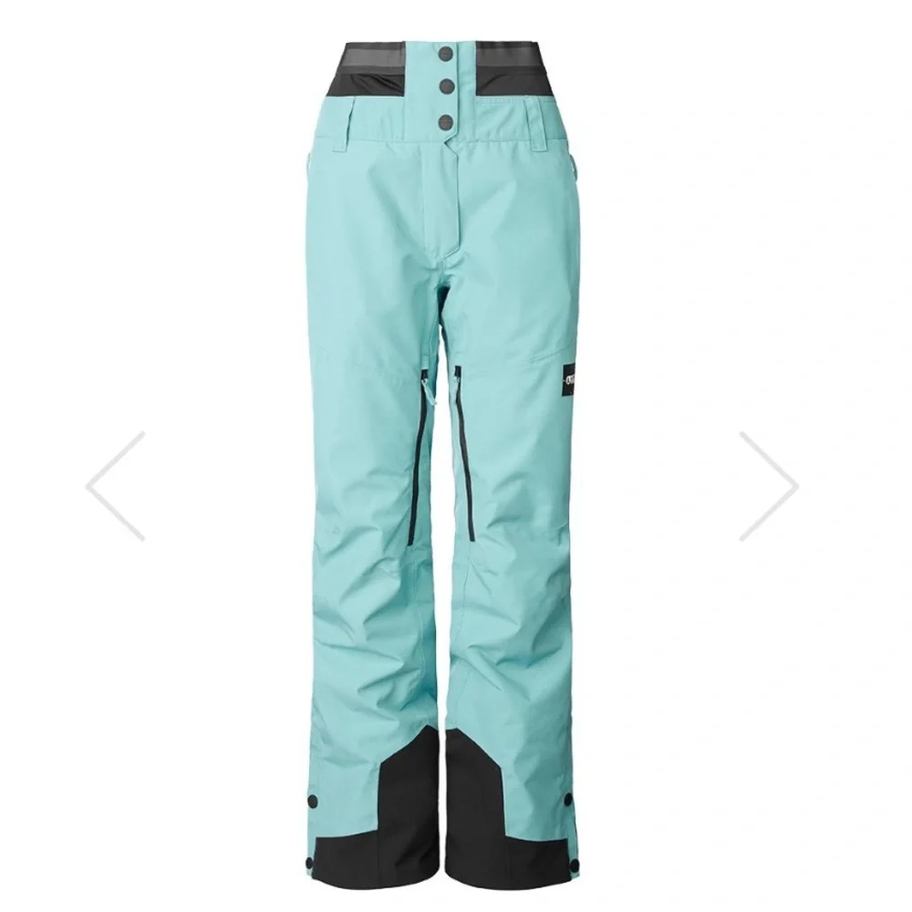 Picture Exa women’s Insulated Ski Snowboarding Pant aqua. Women’s size large. - Picture 2 of 7